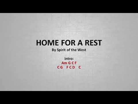 Home for a Rest by Spirit of the West - easy acoustic chords and lyrics