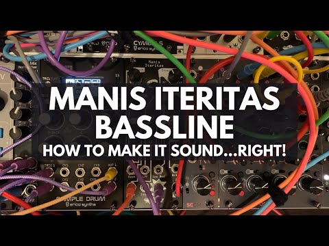 Manis Iteritas as bassline - Quick tip