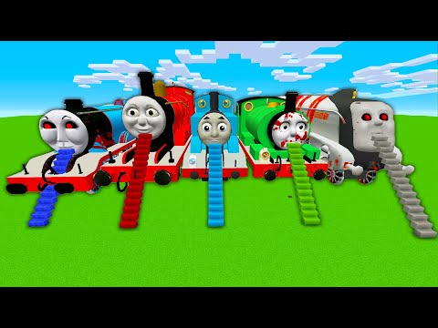 I FOUND STAIRCASE TO THOMAS TANK ENGINGE AND FRIENDS in Minecraft - Gameplay - Coffin Meme