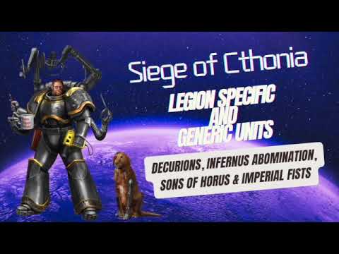 Ineptus Astartes: Siege of Cthonia Decurion/SoH and Imperial Fists Supplement Review!