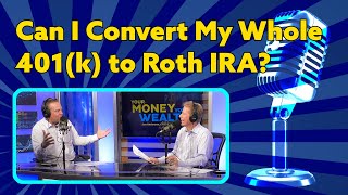 Can I Convert My Whole 401(k) to Roth IRA?  #rothconversion #prorata #aggregation