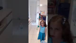 Realizando as atividades de Educação Física