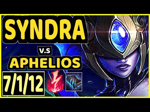 ALTEC (SYNDRA) vs APHELIOS - 7/1/12 KDA BOTTOM ADC CHALLENGER GAMEPLAY - NA