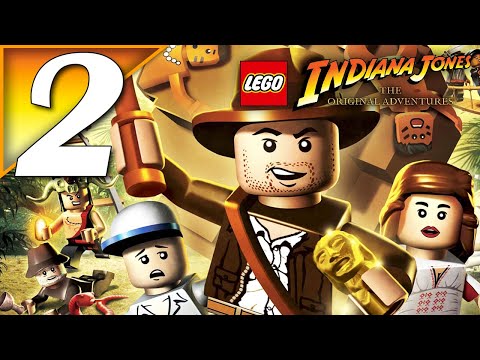 LEGO Indiana Jones: The Original Adventures (PS2) | Part 2: Into the Mountains | 100% Walkthrough
