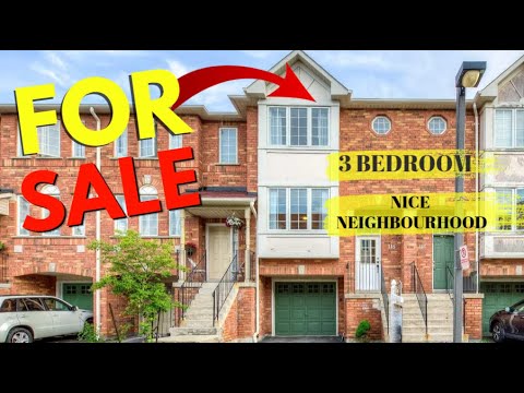 Inside 3 bedroom House Tour [Ontario]  205-80 Acorn Place | Near Square 1 Mall