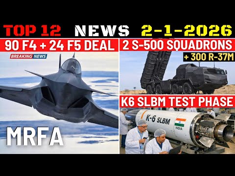Indian Defence Updates : 114 Rafale F4 + F5,K6 SLBM Test Phase,2 S-500 Squadrons,300 R-37M Order