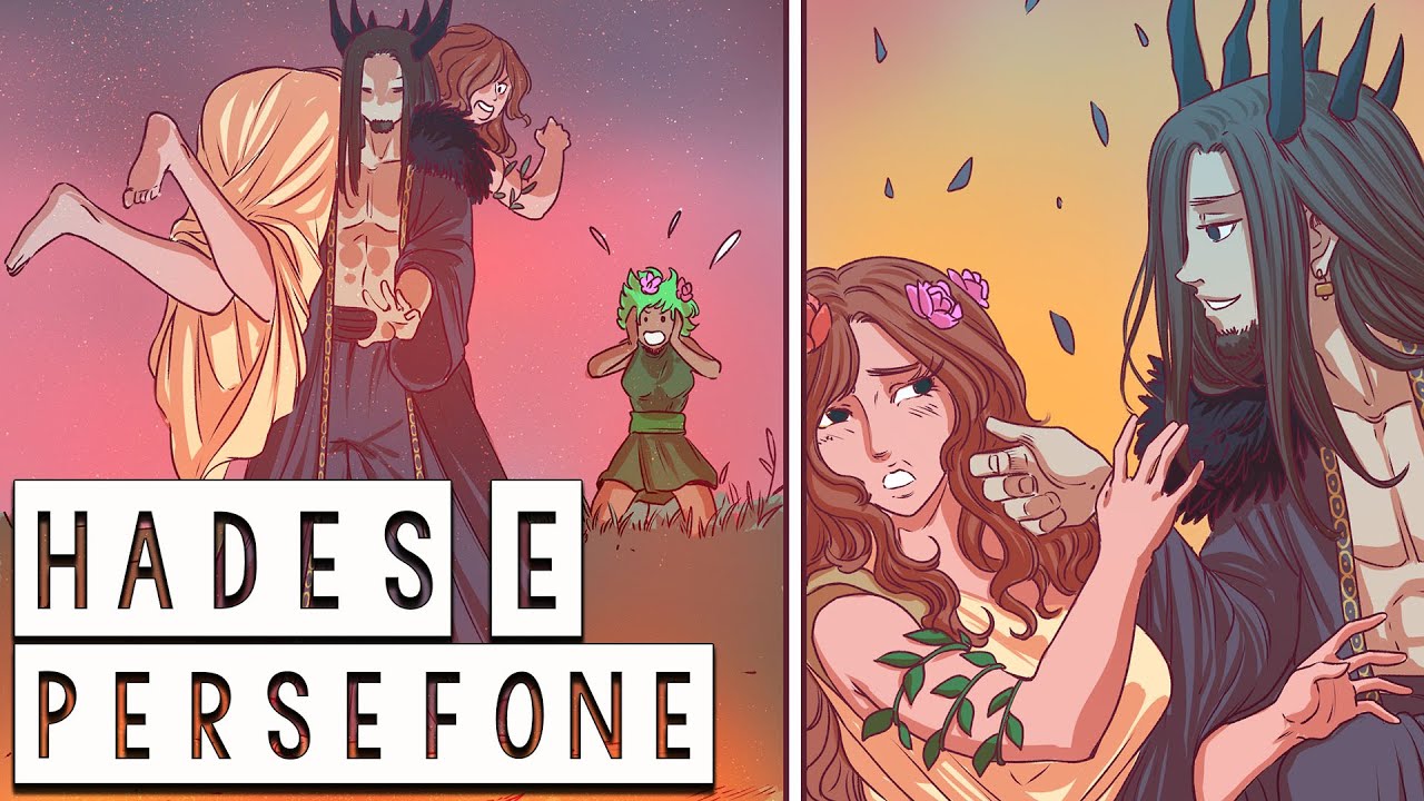 Hades e Persefone - O Rapto da Deusa da Primavera - O Mito das Estações   Mitologia Grega