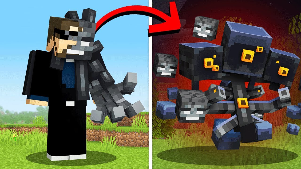 Becoming a CURSED Shapeshifter in Minecraft