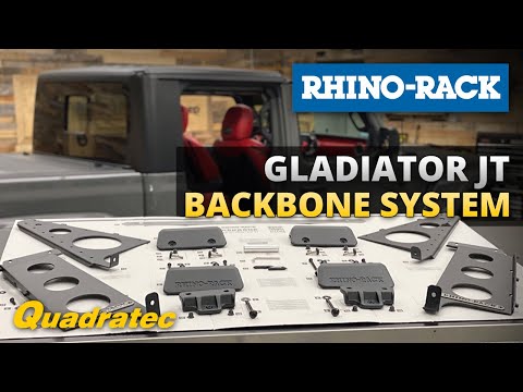 Rhino-Rack Jeep Gladiator JT Backbone System Step-by-Step Install & Review