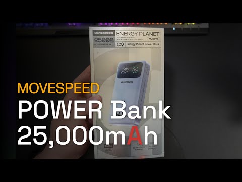 This 145 W Power Bank Can Charge Your Laptop – MoveSpeed M25 Pro Review