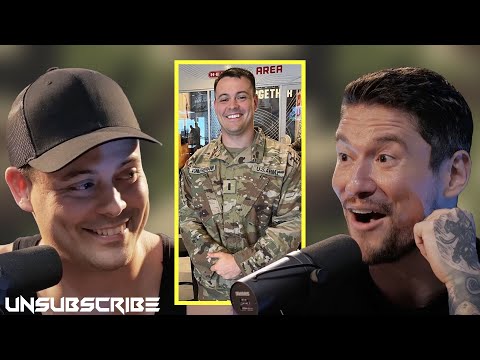 Mandatory Funday on Being A Content Creator AND Active Military | Unsubscribe Podcast Clips