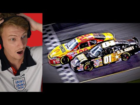 NASCAR'S CRAZIEST FINISHES | British Guys Reaction