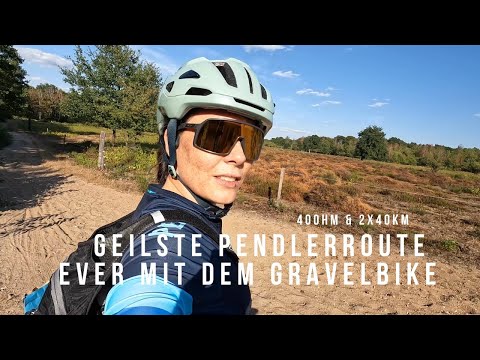 Mit dem Rad zur Arbeit 👩🏻‍💻 Vol.2 🤗 Geilste Pendlerroute ever mit dem Gravelbike? 🤔 | 400HM & 2x40KM