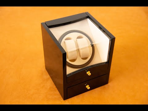 Шкатулка, ротатор, для, наручных, часов, Watch Winder, Royal, Black Pro - фото 1 - id-p1423374373