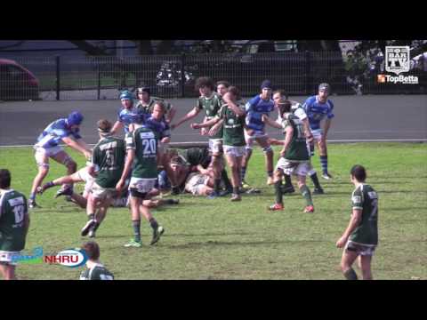 2016 NHRU Round 11 Colts Highlights - Merewether Carlton v Wanderers