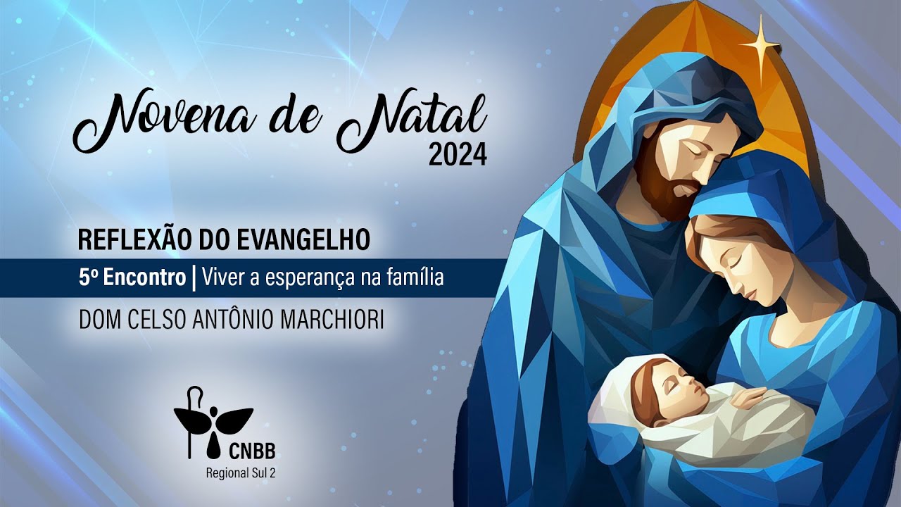 5º Encontro da Novena de Natal 2024 - Reflexão do Evangelho [Libras]