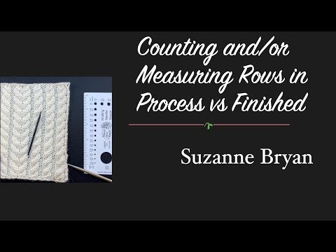 How to Count and/or Measure Rows in Process vs Finished Work