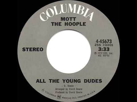1972 HITS ARCHIVE: All The Young Dudes - Mott The Hoople (stereo 45)