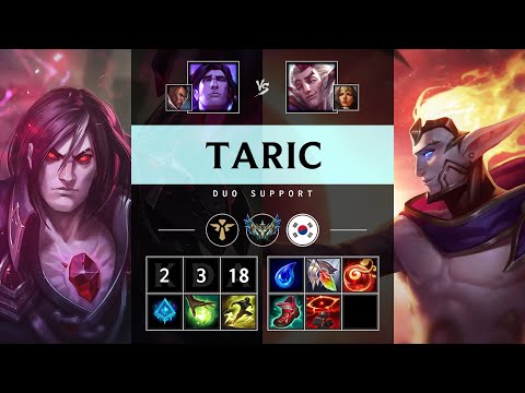 Taric Support vs Rakan - KR Challenger Patch 25.21