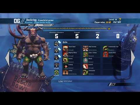 Bloodbowl 2 Chaos Roster