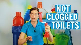 Clogged Toilet - How to Clean a Clogged Toilet Filled With Poop