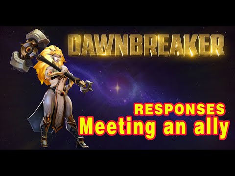 DOta 2 Sound Dawnbreaker Meeting an ally