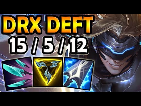 Deft EZREAL vs ASHE [ ADC ] Ranked Korea ✅