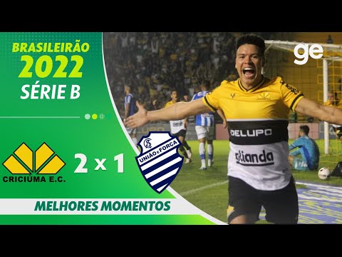 Gols e lances de Criciúma x CSA