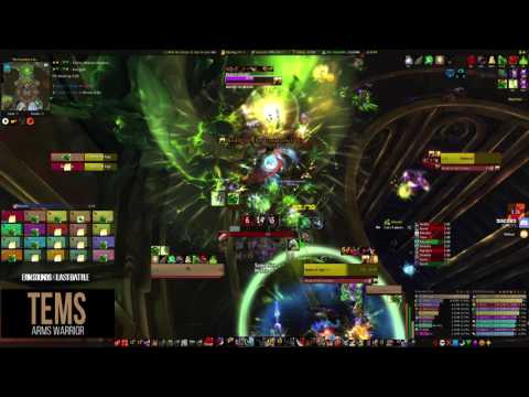 Tomb of Sargeras - Mythic Maiden of Vigilance by Echelon | Arms Warrior PoV