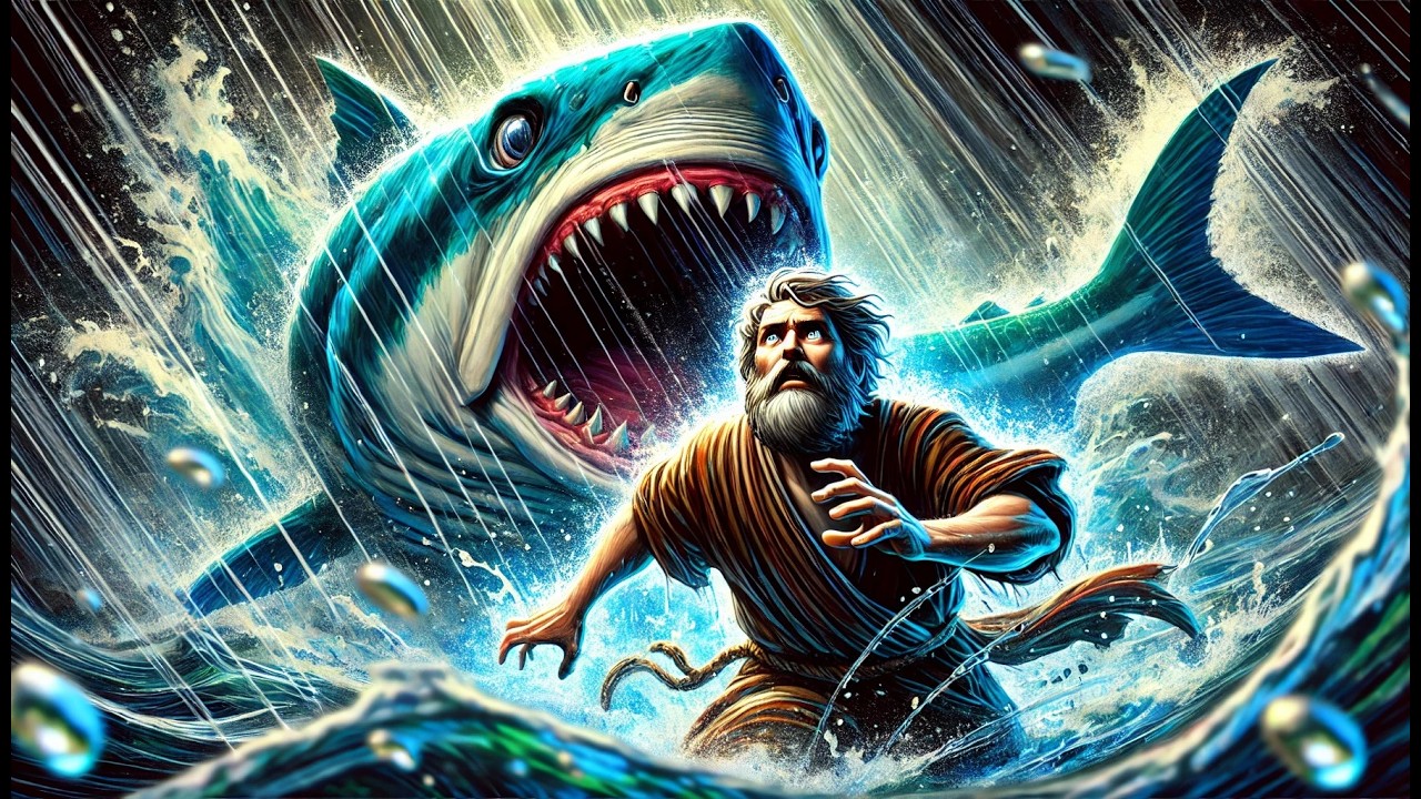 Jonas e o grande peixe: PREGAÇÃO EM JONAS 1 completo, com explicação e aplicação prática