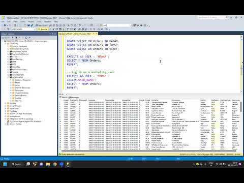 Implementing Row Level Security On Sql Server