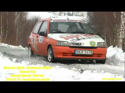 Mirosław TUREK / Bartłomiej SZURLEJ Renault Clio - Zimowy Wyścig "Bukowa" 2012-02-19