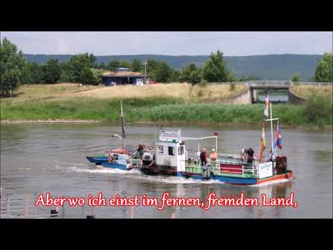 Weserlied Wo die Weser einen großen Bogen macht   German Folk Song