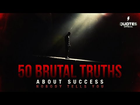 || 50 Brutal Truths About Success You Learn Too Late ⏳|| Quotez official
