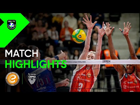 Highlights | Eczacibasi Dynavit Stambuł vs. Numia Vero Volley MILANO | CEV ZEREN Group CLVolley 2026