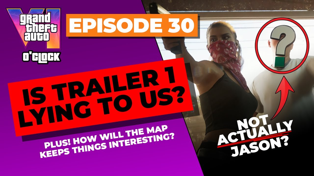 Is the GTA 6 trailer hiding a secret? - GTAVI O'clock - Episode 30 - YouTube