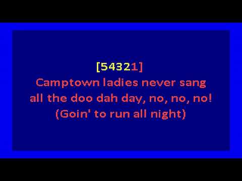 Squirrel Nut Zippers  - Ghost of Stephen Foster (karaoke)