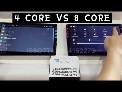 4 CORE VS 8 CORE SPEED DIFFERENCE ANDROID CAR PLAYER