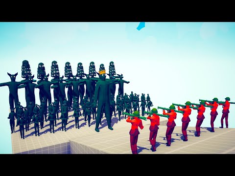 ZOMBIE ARMY VS ROCKET LAUNCHER - Totally Accurate Battle Simulator (TABS)