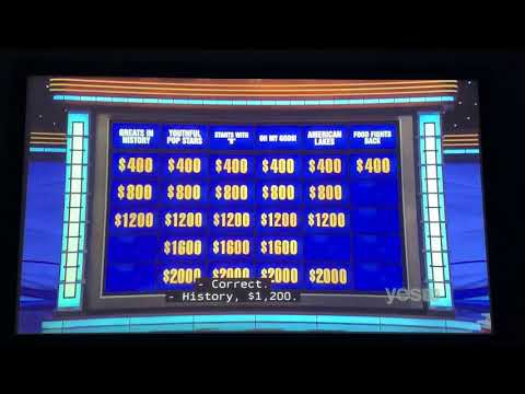 Double Jeopardy, Matt Amodio DAY 24 - 2nd Daily Double (9/20/21)