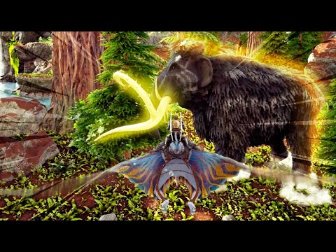 ARK CRYSTAL ISLES #55 - O LENDÁRIO Mamute BRUTO do Pântano!