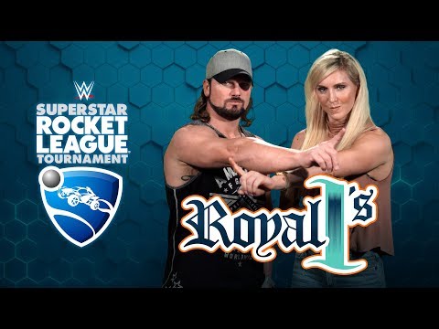ROYAL 1's (Charlotte Flair/AJ Styles) DON'T CARE WHO THEIR OPPONENTS ARE! - Rocket League Tournament