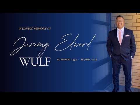 Funeral of Jeremy Edward Wulf 