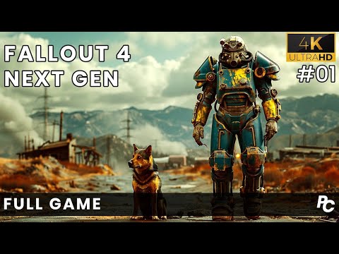 FALLOUT 4 Next Gen Walkthrough Part 1 ( FULL GAME ) 4K 60FPS - No Commentary
