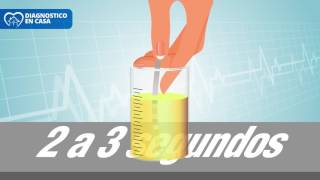 Analisis de orina con tiras reactivas de 10 parametros para detectar posibles enfermedades