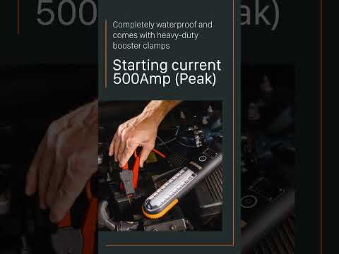 WORX Multi Function Portable Car Jump Starter with USB Charging 12V YouTube video thumbnail image