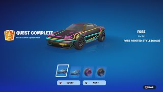 This Is The BEST And Most CUSTOMIZABLE Car In Fortnite (Is The Fuse Starter Quest Pack Worth $9.99?)