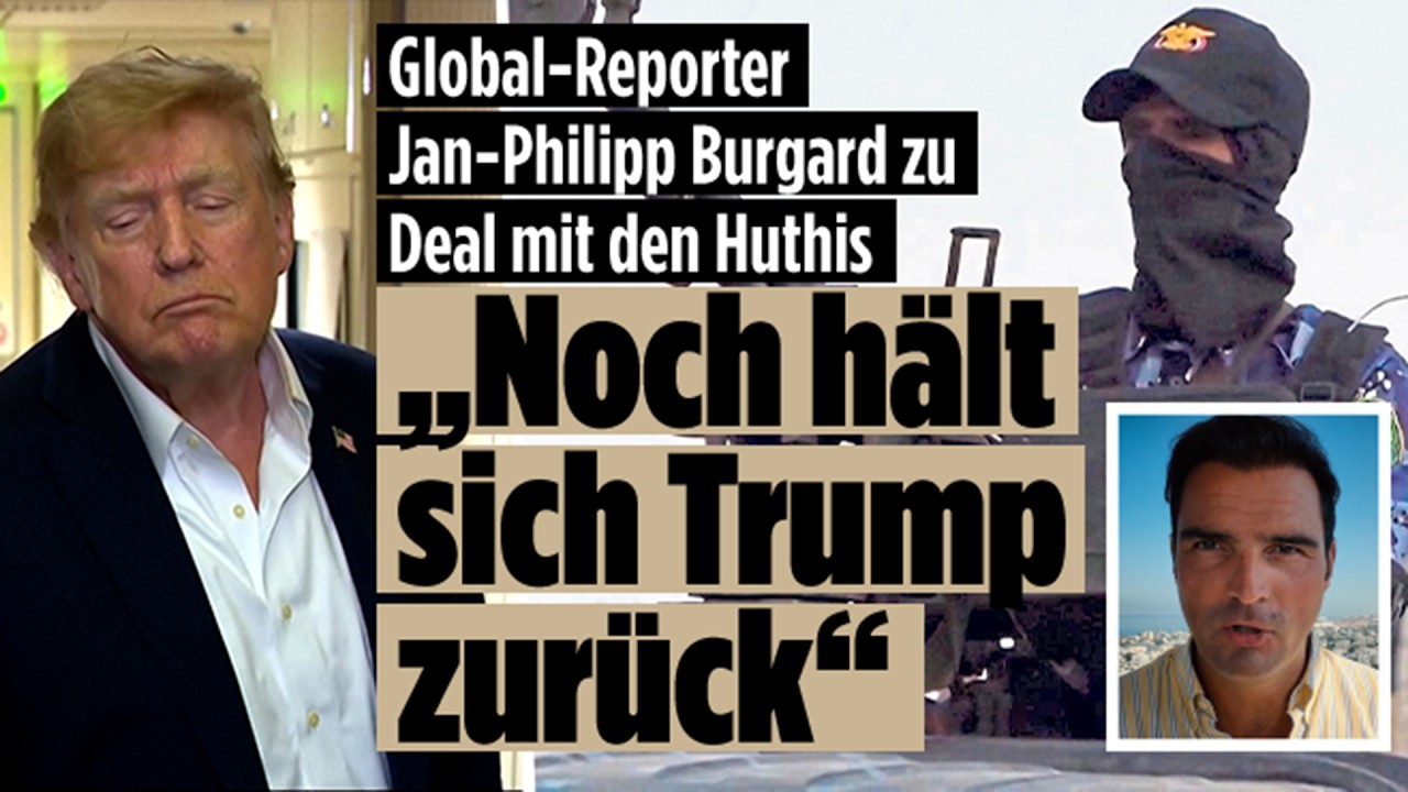 HUTHI-DEAL: Trump setzt auf Gespräche statt auf neue Angriffe