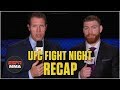 Reaction To UFC Fight Night: Dos Anjos Vs. Lee In Rochester, NY | ESPN MMA
