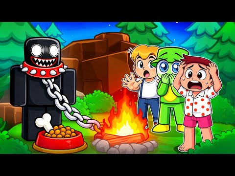 Une histoire de CAMPING tout à fait NORMALE sur Roblox ! (ou pas)